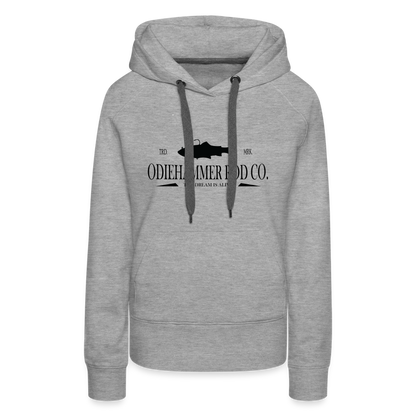 TRDMK Womens Hoodie - heather grey