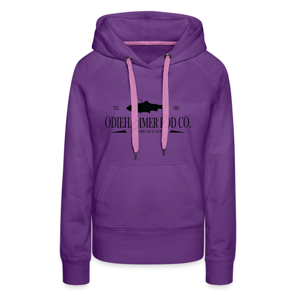 TRDMK Womens Hoodie - purple