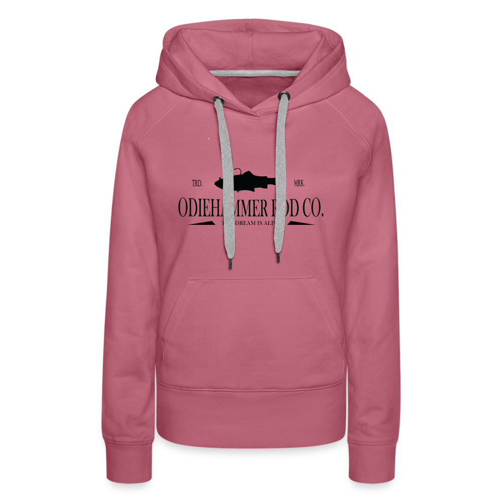 TRDMK Womens Hoodie - mauve